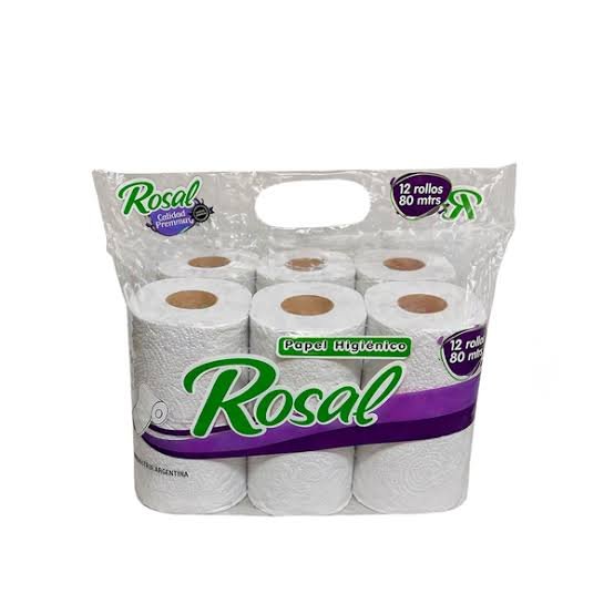 Higienico ROSAL 80 mts x 12 u