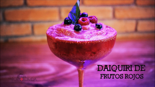 Daikiri de frutos rojos