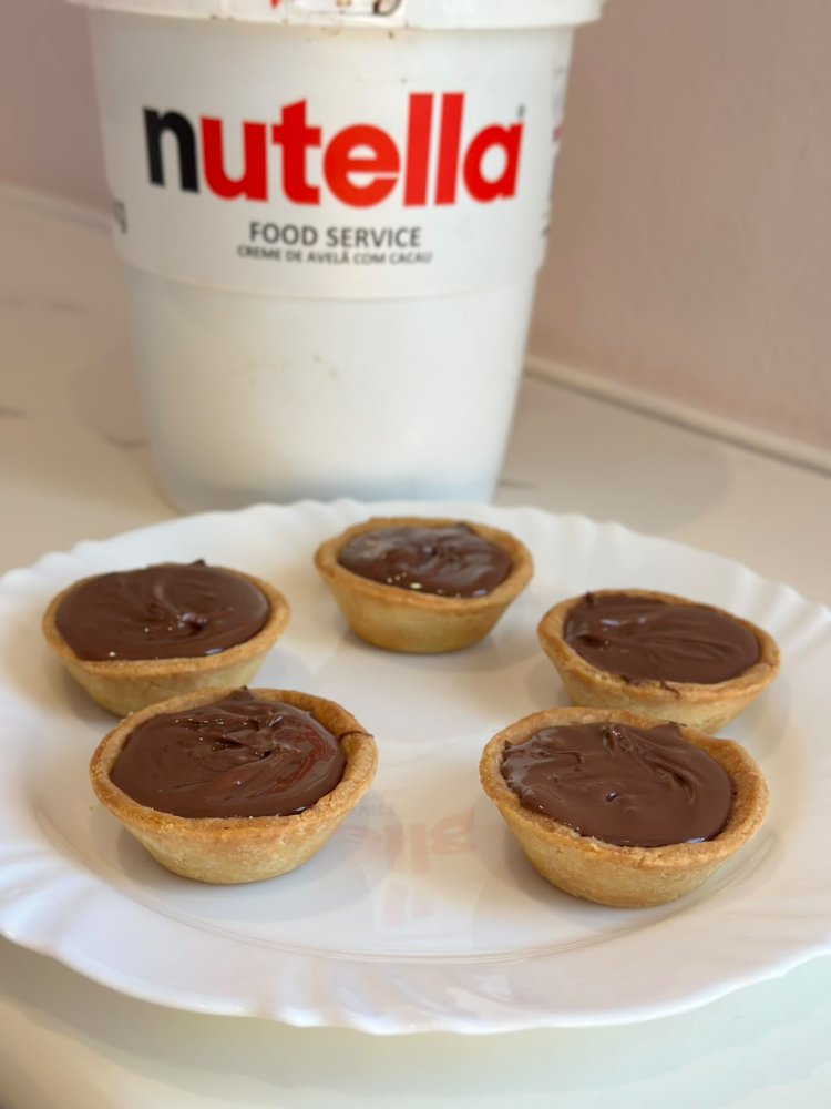 Empada de Nutella