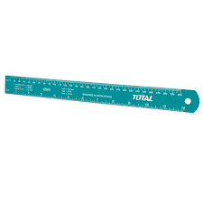 REGLA METALICA VERDE 60CM TOTAL