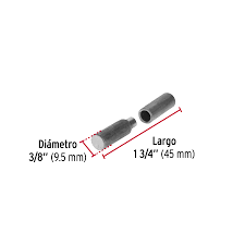 BISAGRA DE CARTUCHO / TUBULAR 3/8 HERMEX