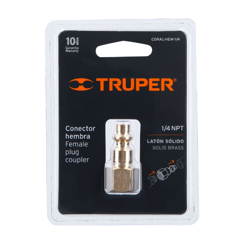 CONECTOR HEMBRA 1/4 NPT
