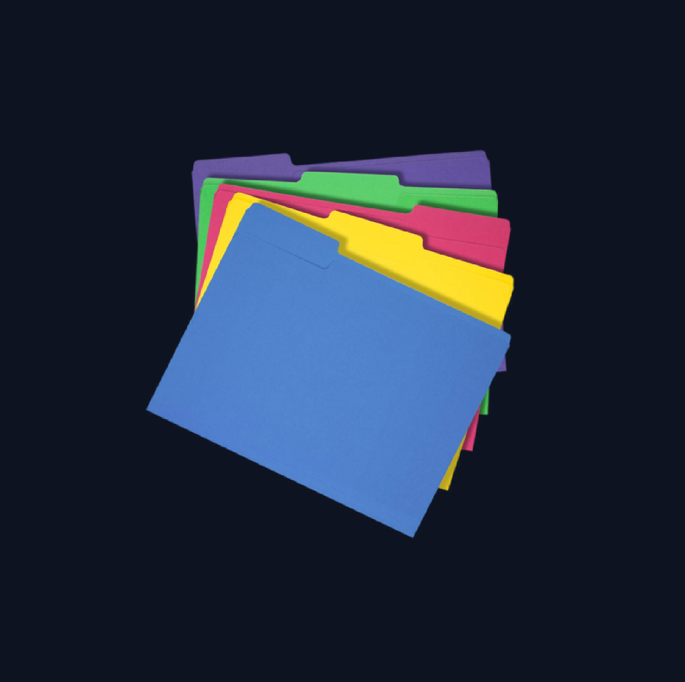 FOLDERS DE MANILA