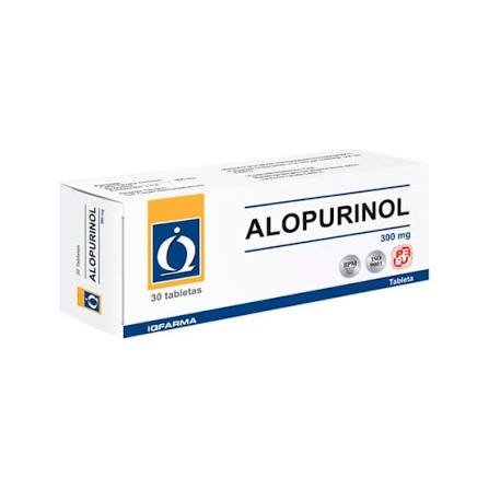 ALOPURINOL 300 MG CAPSULA - IQ FARMA