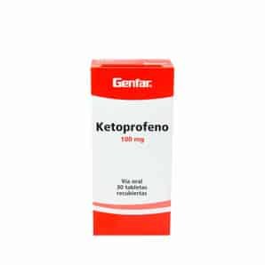 KETOPROFENO 100 MG TABLETA RECUBIERTA - GENFAR