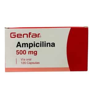 AMPICILINA 500 MG - CAPSULA - GENFAR