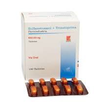 SULFAMETOXAZOL 800 MG + TRIMETOPRIMA 160 MG TABLETA  FARMINDUSTRIA