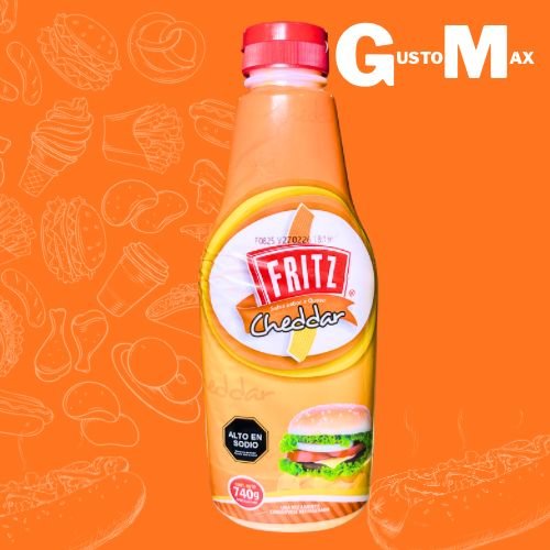 CHEDDAR FRITZ 740GR Pote en $4