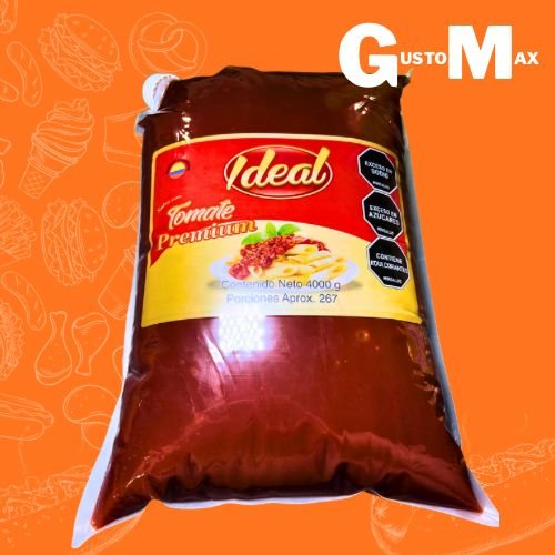SALSA TOMATE IDEAL 4KG 7$