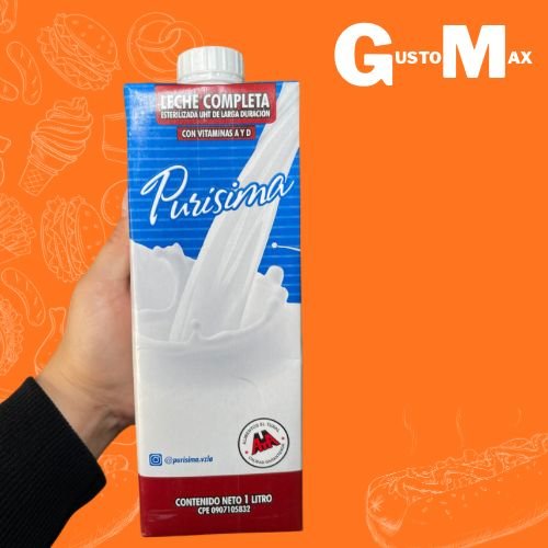 LECHE PURISIMA COMPLETA 1 LITRO