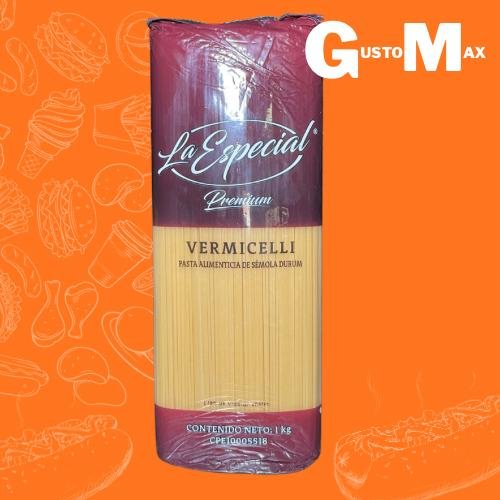 PASTA ESPECIAL VERMICELLI 1KG LARGA