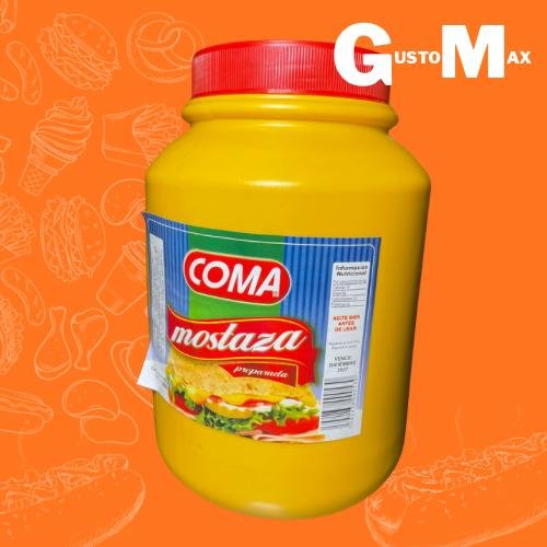 MOSTAZA COMA 1kg en $2,80