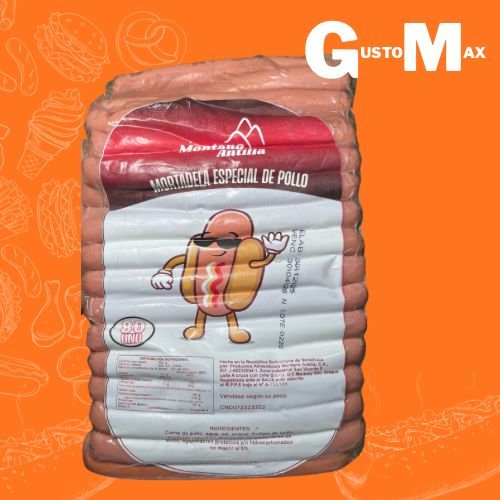 SALCHICHA MONTANO 2kg en $12,5