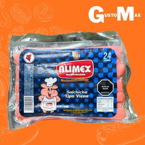 SALCHICHA ALIMEX 800gr