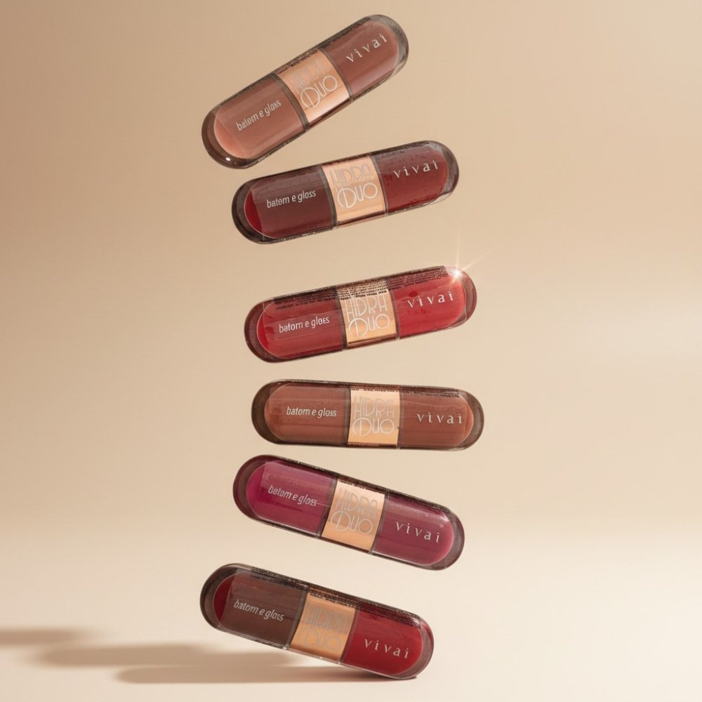 Batom e Gloss Hidra Duo