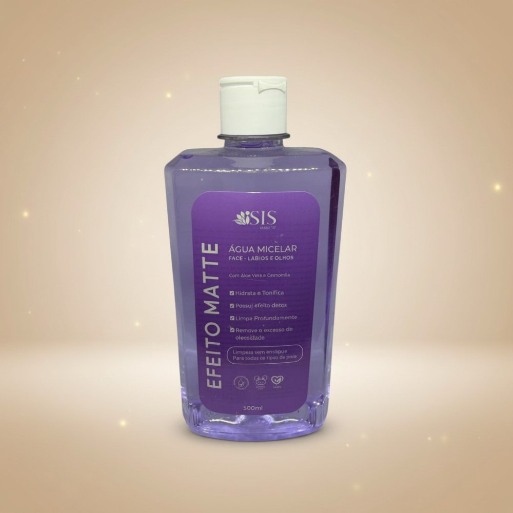 Água Micelar Efeito Matte 500ml