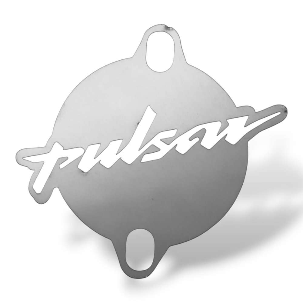 FIA-00004 LUJO TAPA FILTRO DE ACEITE PULSAR 200 NS CON LOGO DE PULSAR
