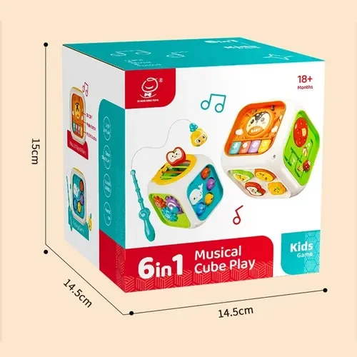 Cubo play Musical 6 en 1
