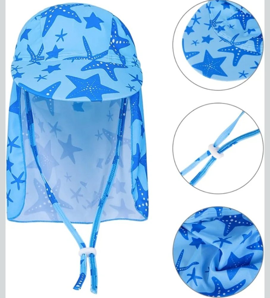 Gorro Anti UV con Cubre Cuello