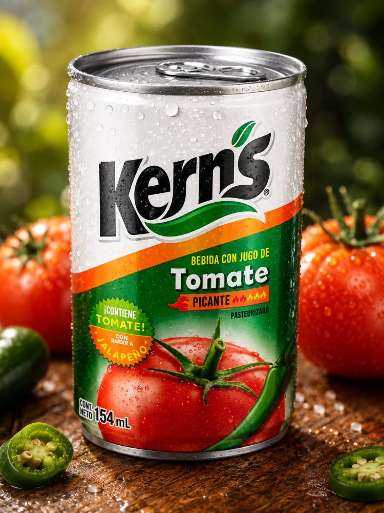JUGO DE TOMATE PICANTE