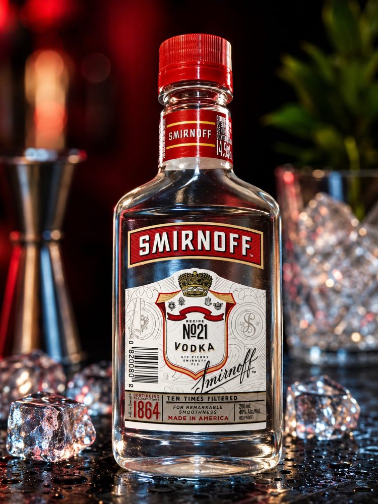 CUARTA SMIRNOFF VODKA 2OOML