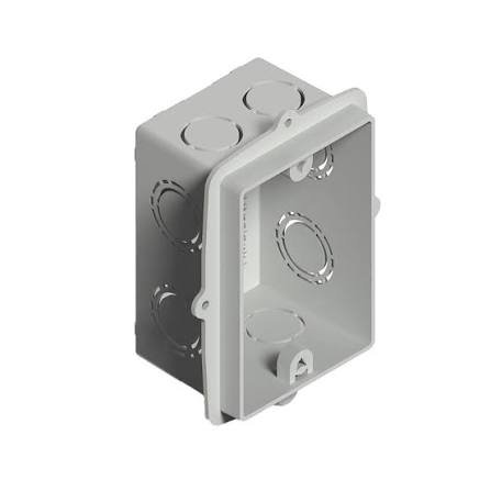 Caja luz rectangular pvc