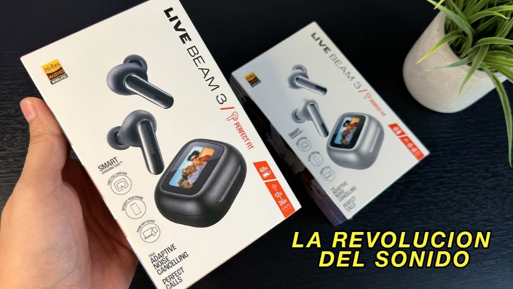 Airpods Inalámbricos Live Beam 3