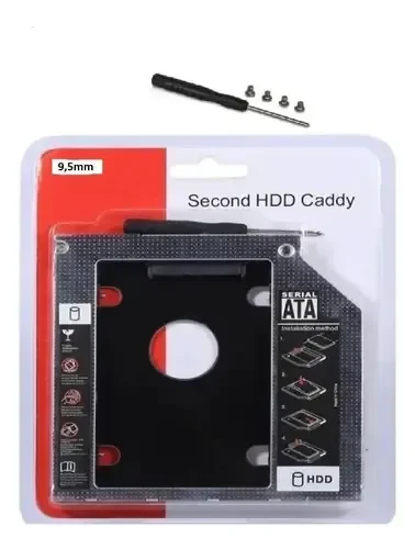 Adaptador de Disco, Caddy 12.7mm