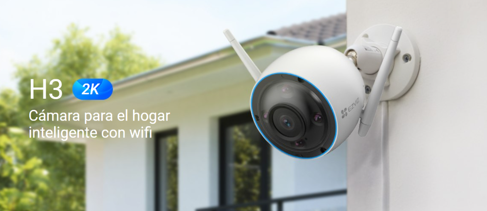 Cámara de Exteriores EZVIZ H3 2K
