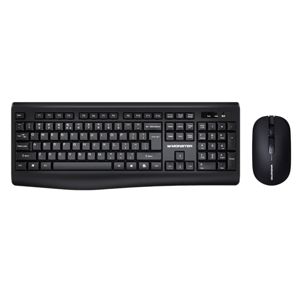 Teclado y Mouse Monster Alámbricos