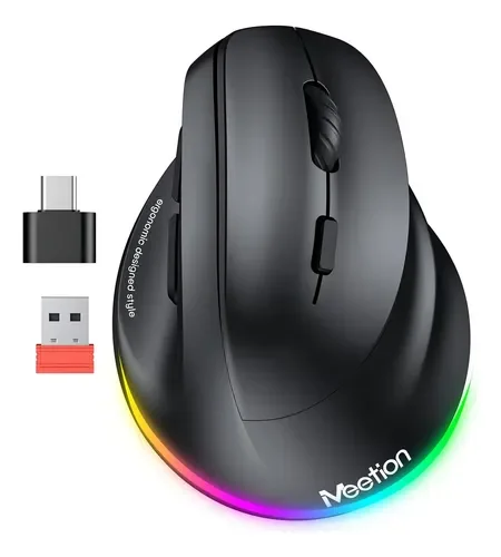 Mouse Ergonómico RGB