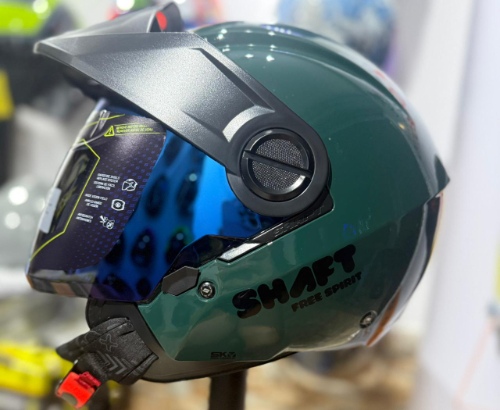 CASCO SHAFT 212 VERDE ESMERALDA