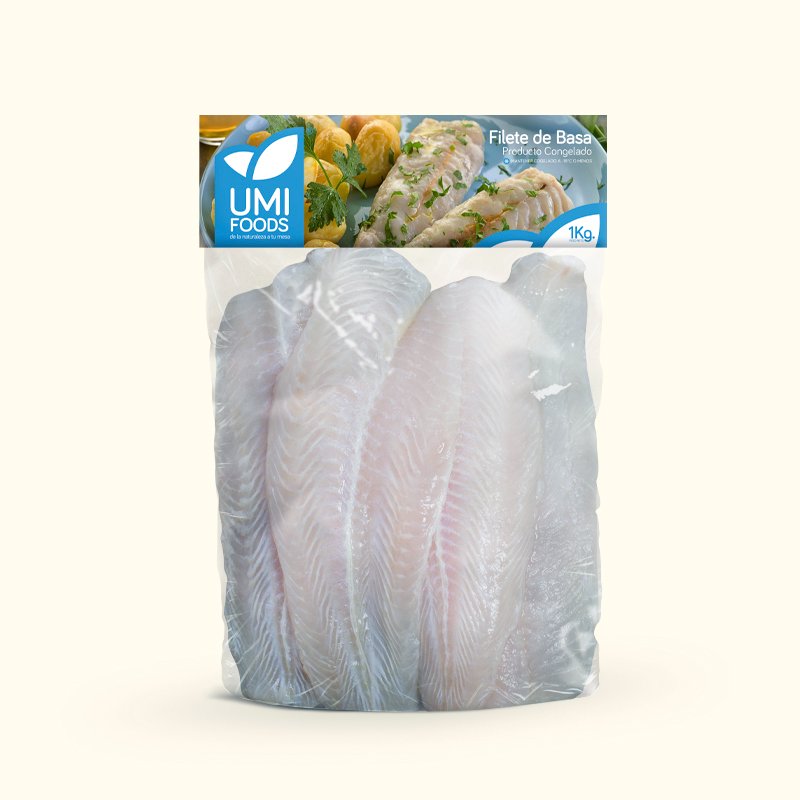 filete de basa congelada