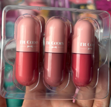 Mini labiales Matte Fit Colors X3