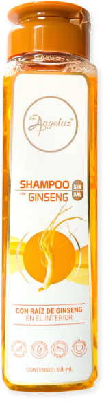 Shampoo con Ginseng Anyeluz