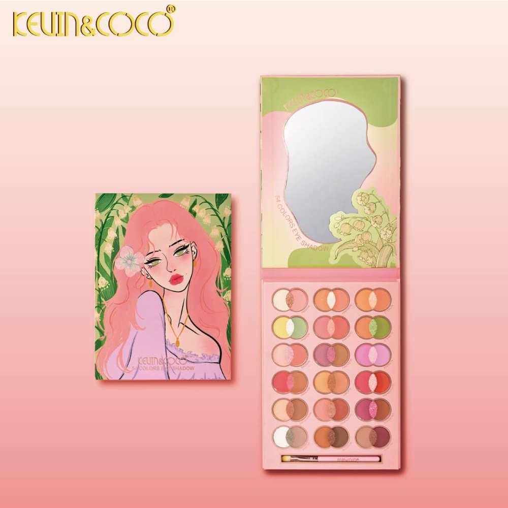 Paleta de Sombras Kenvin&Coco 54colors