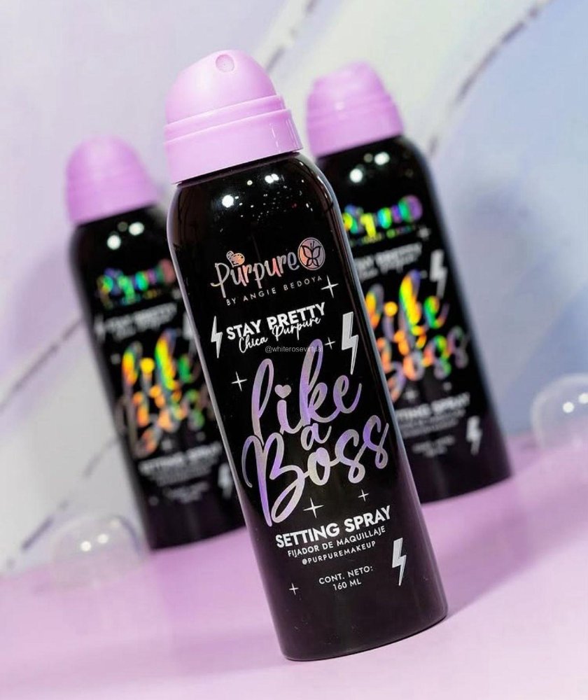 Fijador de maquillaje purpure