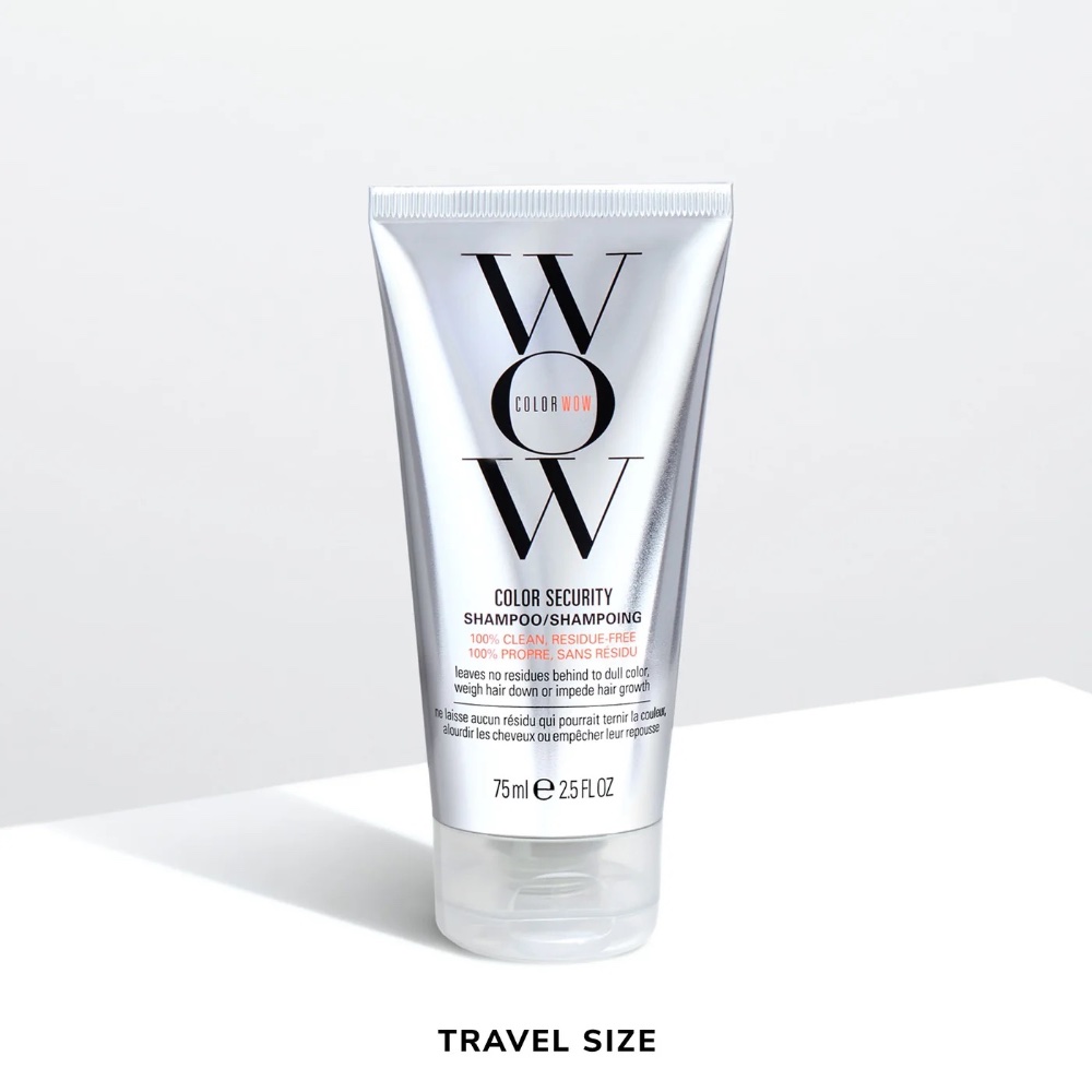 COLOR WOW Security Shampoo The only 100% clean, sulfate-free shampoo that leaves no residues. For all hair types.