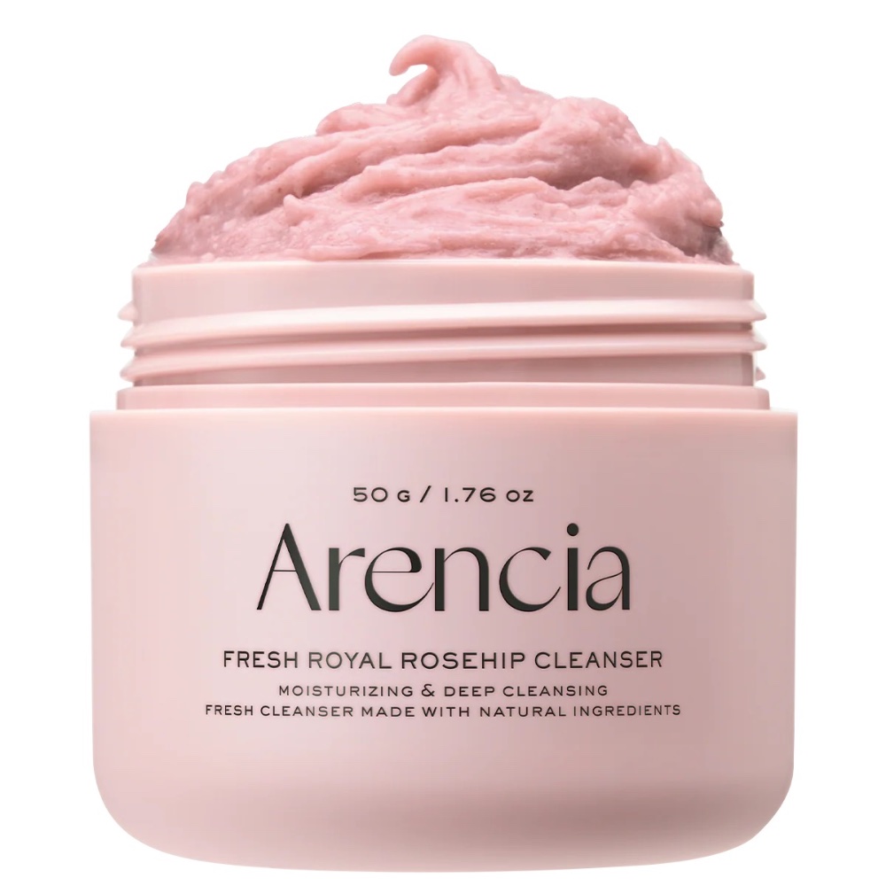 ARENCIA LIMPIADOR FACIAL DE MOCHI DE ARROZ CON ROSA MOSQUETA FRESCA