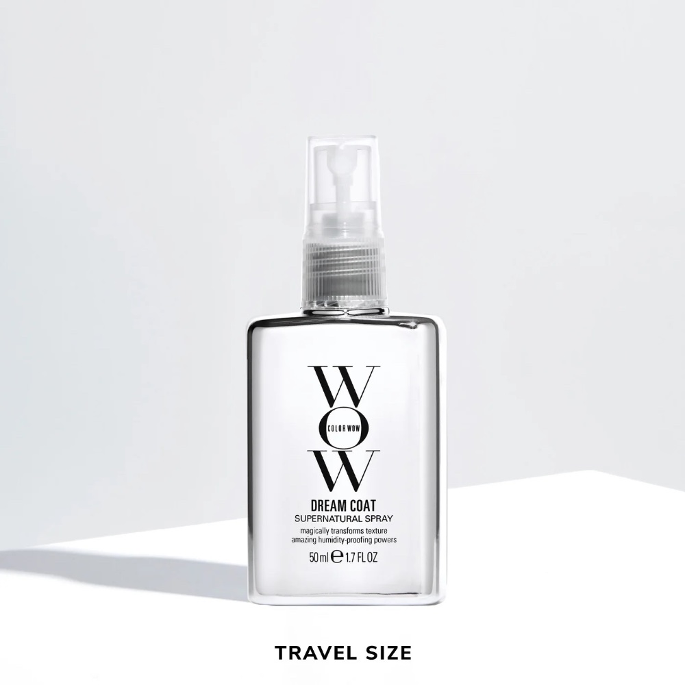 COLOR WOW Dream Coat Supernatural Spray #1 anti-frizz treatment and humidity-proofing spray delivers glassy-smooth, frizz-free hair