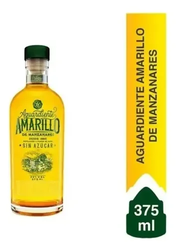 AGUARDIENTE AMARILLO 375 ML