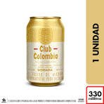 CERVEZA CLUB COLOMBIA DORADA 330 ML