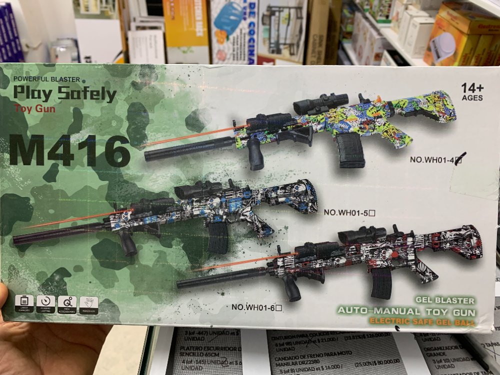 RIFLE HIDROGEL AK-47