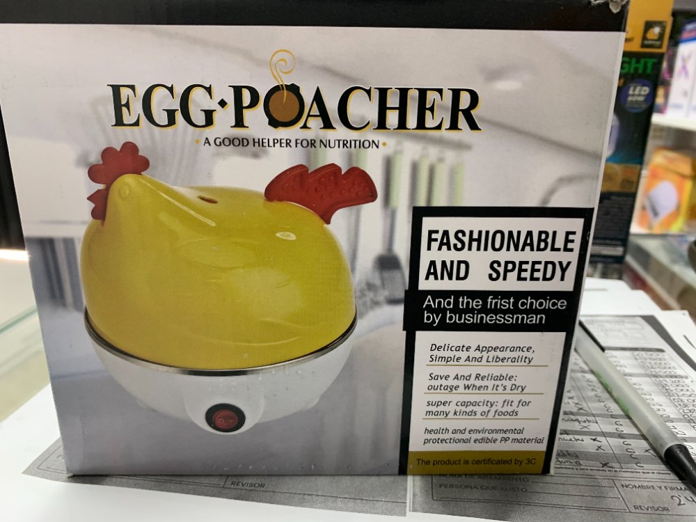 HERVIDOR DE HUEVOS EGG-POACHER