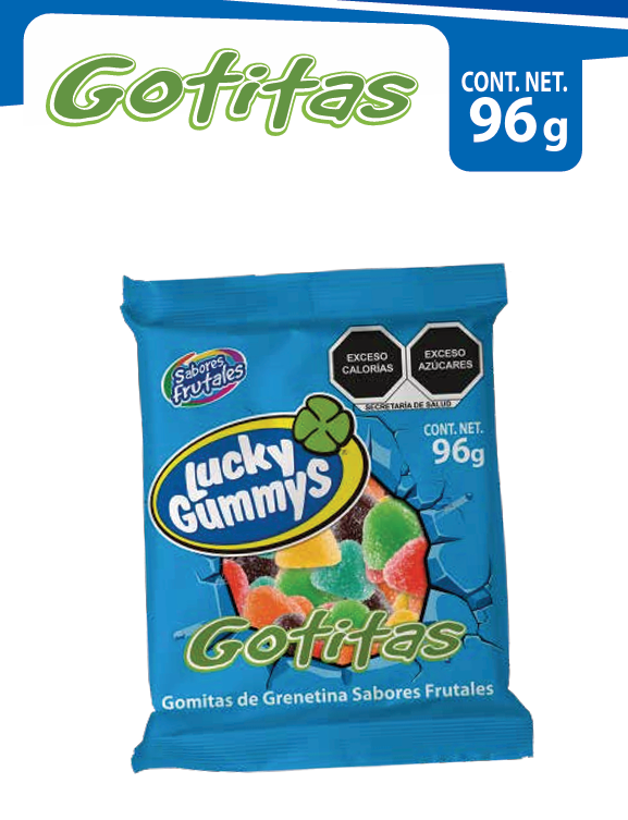 GOTITAS PORCIONADOS 12 PZ