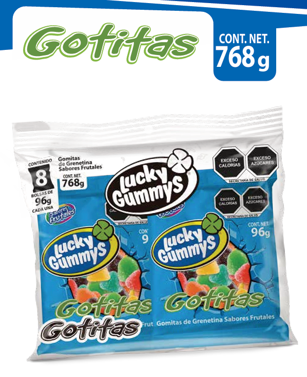 GOTITAS PORCIONADOS 96 PZ