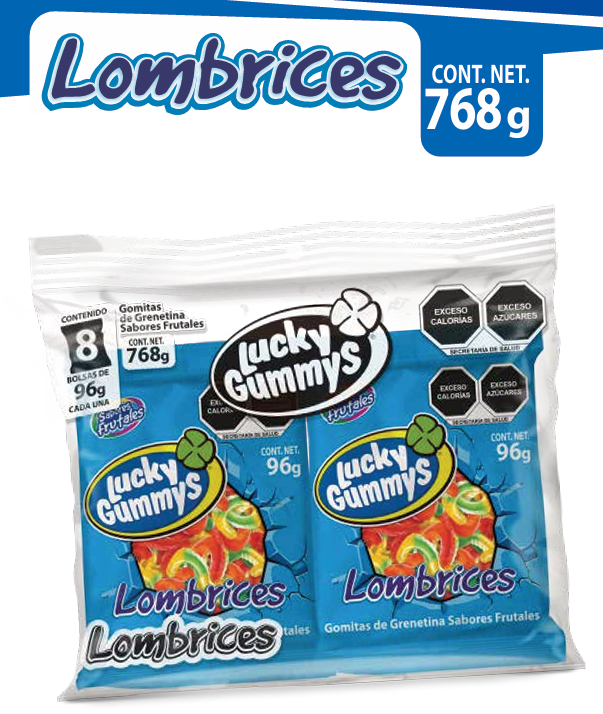 LOMBRICES PORCIONADOS 96 PZ