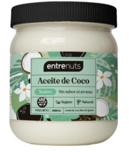 Aceite de coco neutro entrnuts 200ml