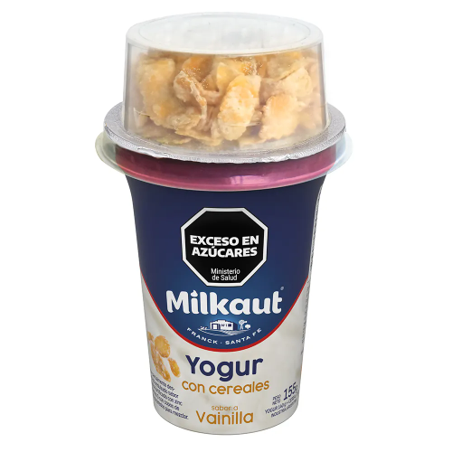 Yogur Milkaut Vainilla cereales