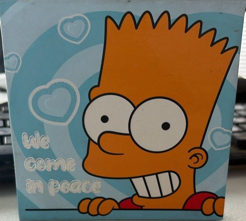 Paleta de sombras bart simpson